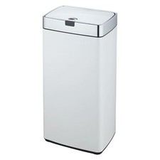 Dihl Iris Rectangle White Cream Red Kitchen Waste Automatic Sensor Bin 35L 45L