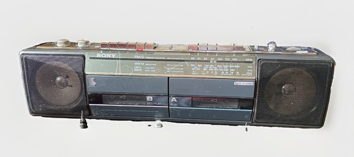 Sony cfs w30il boombox double - sony,