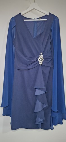 Shein navy blue cape back - navy,
