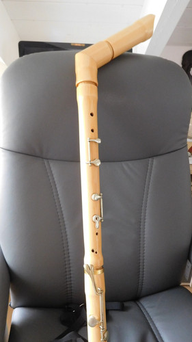 Moeck articulated bass flute