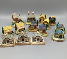 Vintage Lyons Tetley Tea Ltd miniature houses  1995  x 14 some duplicates
