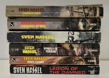 6 Sven Hassel Book Set Lot