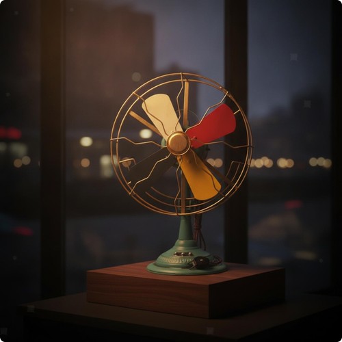 Vintage fan decoration antique - fan,