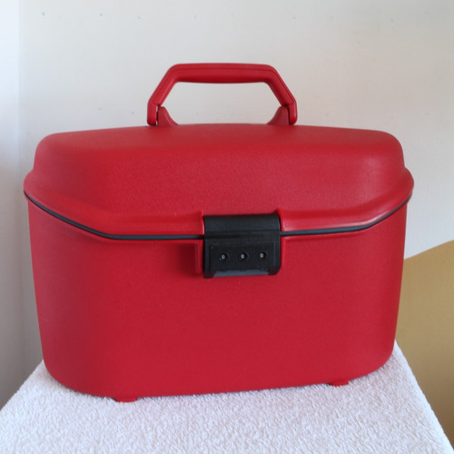 Vintage samsonite signal red - samsonite,