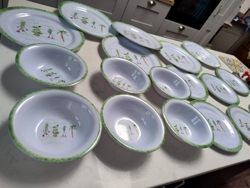 Melamine place dinner - melamine, 6