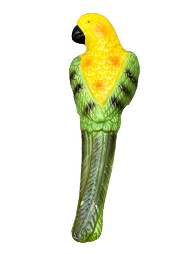 Ceramic parrot wall decor - wall,