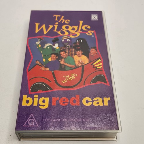 The wiggles big red - car, vhs