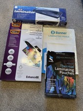 A3 Laminator Machine Plus various Laminating Pouches