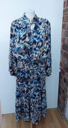 Frank usher midi dress long - usher,