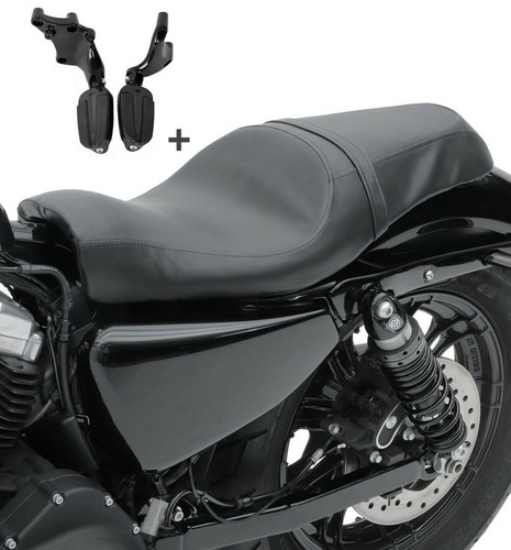 Two seater saddle for harley - seater,