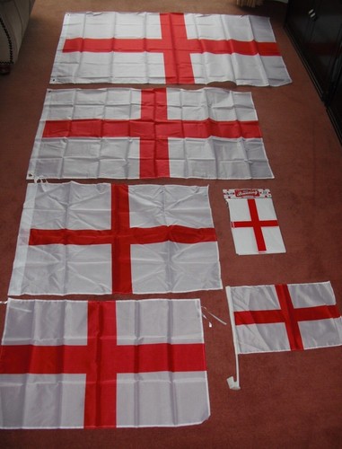 George cross england flags - st,