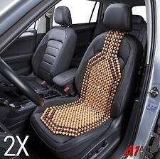 2X Brown Wooden Bead Car Van