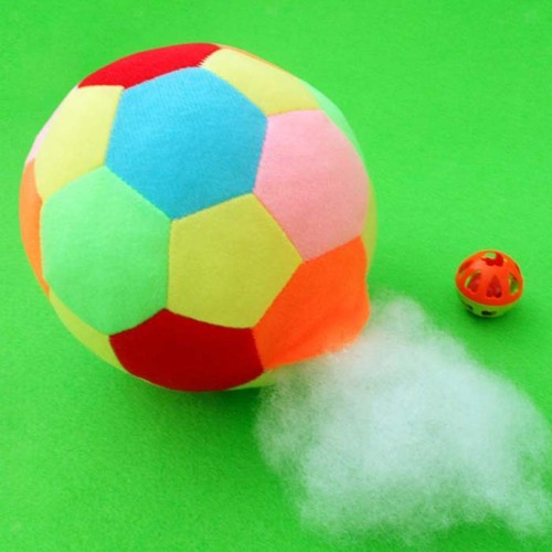 Soft cotton ball football - cotton,