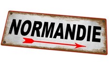  Vintage Normandie Sign WW2