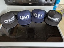 Vintage Military Hats Lot of