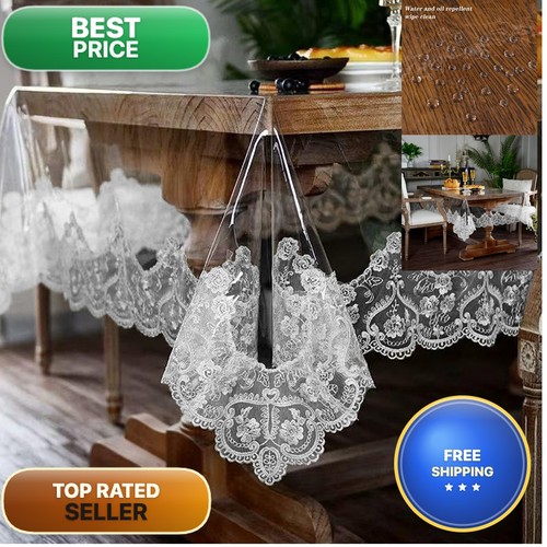 Jusmate clear vinyl - vinyl, tablecloth