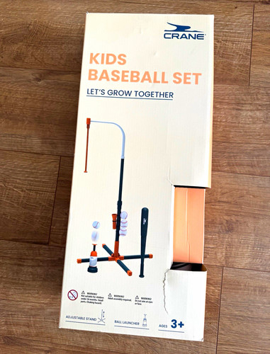 Crane kids tee ball set - crane, 3-in-1