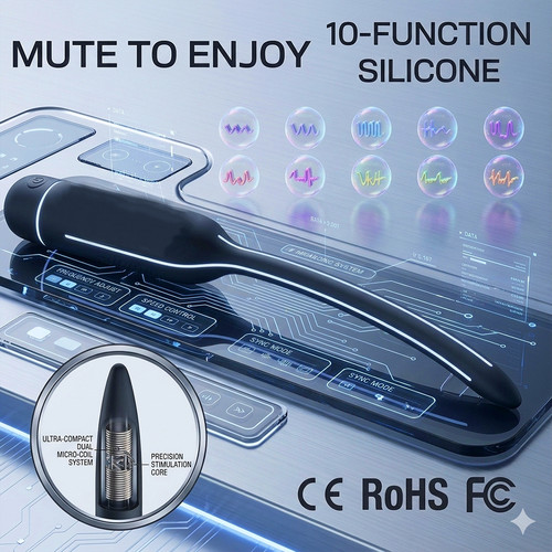 Silicone urethral penis plug - silicone,