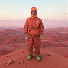 Swedish Military Submersion Survival Suit – Orange Cold Water Rescue Gear