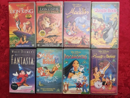 Disney movies vhs - disney,