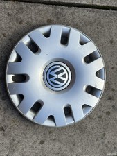 VOLKSWAGEN FOX 14" WHEEL TRIM X 1 HUB CAP GENUINE VW  6Q0601147L CLIP ON TYPE