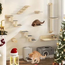 8PCS Wall Mounted Cat Climbing