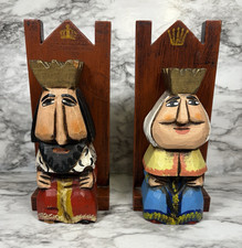 Hand Carved & Painted 9" Wood