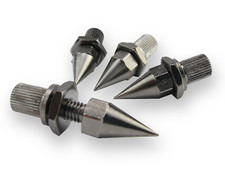 4 x Speaker spikes black