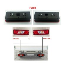 FORD TRANSIT MK8 2014 to 2025 RH + LH TIPPER REAR TAIL LIGHT LAMP ( WITH BULB )