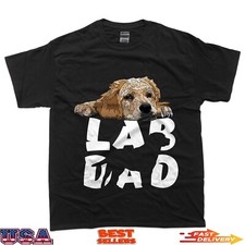 The Lab Father Golden Labrador Dad Yellow Retriever Dog T-Shirt