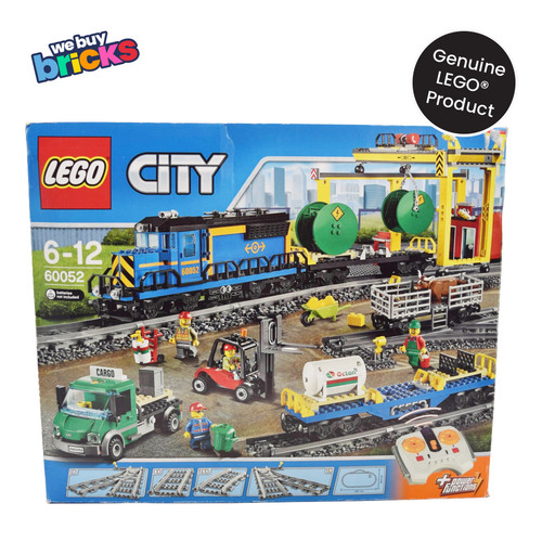 Lego city cargo train - -,