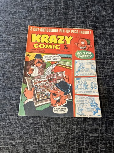 Krazy comic april - krazy, 1977