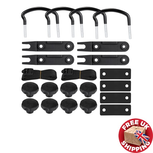 Car bolts clamps roof box - car, u-bolts