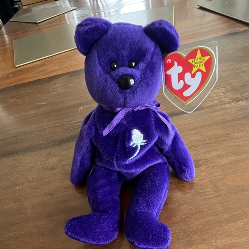 Beanie baby purple - ty,