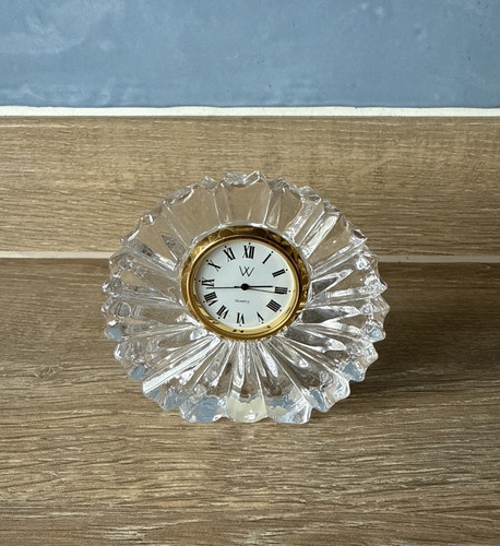 Waterford crystal clock small - waterford,
