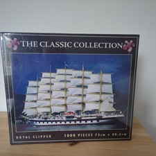 1000 Piece Puzzle Ship Under Full Sail New And Sealed. 68 x 47 cm