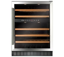 FWC603SS Built In Under Counter Wine Cooler, Dual Temp, 1 Year Warranty  (10733)