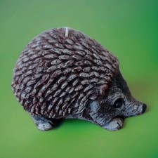 Hedgehog Realistic Handmade Wax Animal Crafted Candle Never Used Just Displayed 