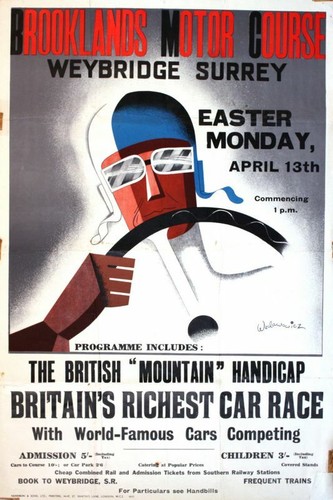 Vintage brooklands british - vintage,