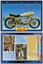 Douglas Dragonfly - 1956 - Classic Motorbikes - Atlas Motorbike Fact File Card