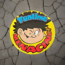 Dennis The Menace Pin Badge