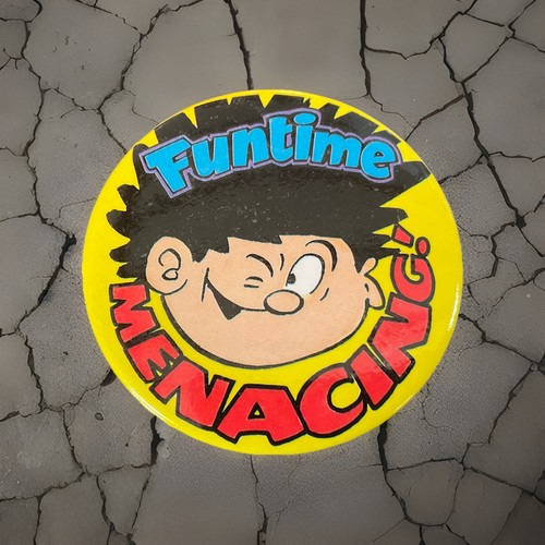 Dennis the menace - pin, badge