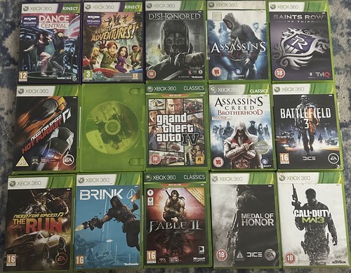 Xbox 360 games bundle 15 - x,
