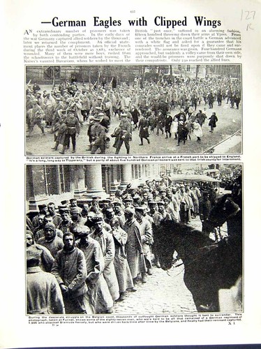 Old antique print 1914 - old,