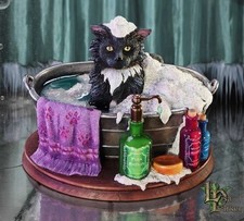 Original Black Cat Bath Time