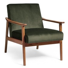Forest Green Armchair with
