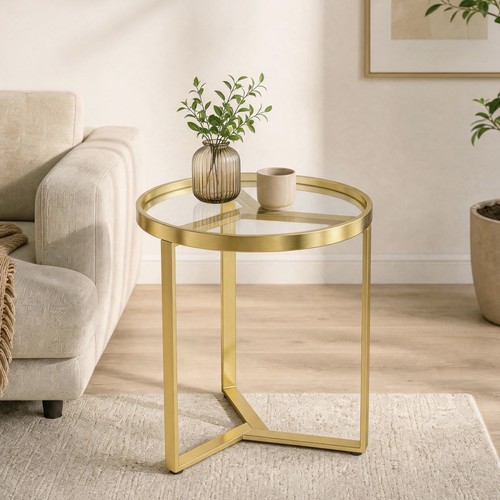 Homcom round side - homcom,