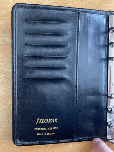 Vintage filofax personal - filofax,