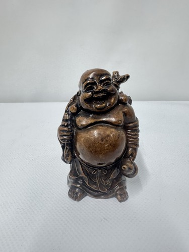 Vintage happy buddha - buddha, figurine