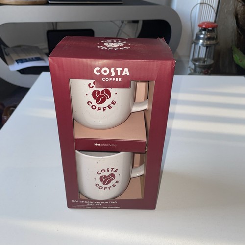 Two costa coffee ceramic cups - ceramic,